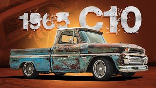 FULL BUILD 65 Chevy Truck  Patina Restomod [upl. by Dianemarie]