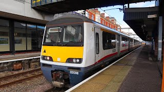 British Rail Class 321 at Harwich International [upl. by Yelsnia]