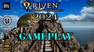 Riven Remake 2024 Looks AMAZING in 4K Gameplay [upl. by Aneertak417]