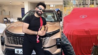 Finally Taking first delivery of TATA SAFARI COSMIC GOLD in India 🔥 Macbook or Windows 🤔 yt [upl. by Vance]