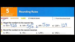 MATHS GRADE 4  Unit 1  Concept 2  Lesson 8 [upl. by Agon]