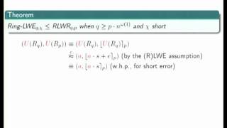 Pseudorandom Functions and Lattices [upl. by Ayhtnic]