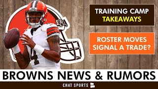 Browns Rumors On A Trade Coming After 2 Players Waived  FINAL Training Camp News Ft Grant Delpit [upl. by Nikolos564]