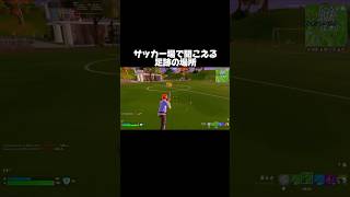 サッカー場の足跡 フォートナイト fortnite [upl. by Sivrad]