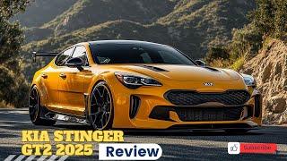 quotKia Stinger GT2 2025 The Sleeper Car You Didnt Know You Neededquot [upl. by Alyek]