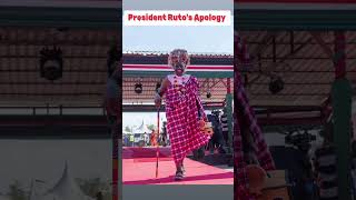 President Rutos Apology to Mulima [upl. by Angus162]