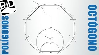 Octógono conociendo el lado método 2  Polígonos [upl. by Dnaloy893]