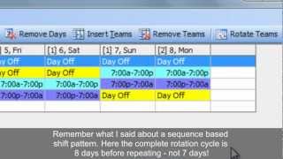 Work Schedules Improved 4 on 4 off 12 Hour Shift Patterns [upl. by Geis]