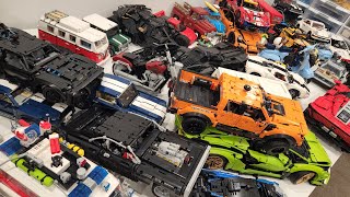 My Entire LEGO CAR COLLECTION [upl. by Leith]