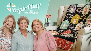 Triple Play How to Make 3 NEW House Block Quilts  Free Quilting Tutorial [upl. by Sura]