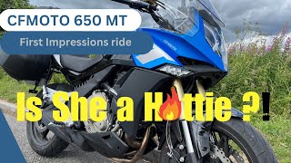 CFMOTO 650 MT first Impressions ride amp review [upl. by Akineg551]