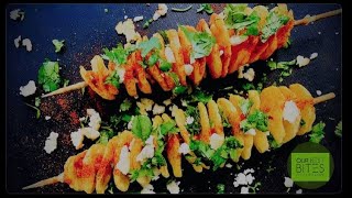 Potato Twister  Tornado Potato  Spiral Fried Potato  Street Food Of India Shorts asmr potato [upl. by Junie]