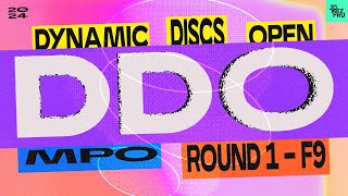 2024 Dynamic Discs Open  MPO R1F9  Wysocki Welck Presnell Tamm  Jomez Disc Golf [upl. by Weidar]