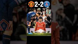 The Day GOAT Showed Messi Neymar amp Mbappe Who is the Boss  Man United vs PSG football shorts [upl. by Eirena]