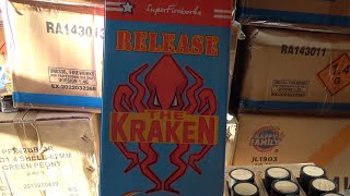 Release the Kraken canister shells by Super Fireworks [upl. by Laks480]