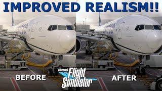 How to make Microsoft Flight Simulator look EXTREMELY REALISTIC [upl. by Harilda]