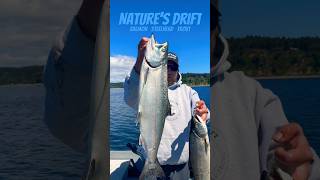 🍣 Chinook Salmon fishing  the Puget Sound 🍏 Washington tacoma jigging Pt Wilson Dart [upl. by Salokin]