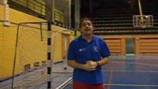 Porteros de balonmano  Explicación de extremos 1 [upl. by Ballard298]