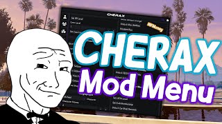 Cherax  GTA 5 ONLINE PAID MOD MENU  BEST CRASHESPROTECTIONSLUA SCRIPTSFREE SHOPPING UNDETECTED [upl. by Osber]