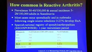 Reactive arthritis in 2011 what have we learned [upl. by Anytsirk698]