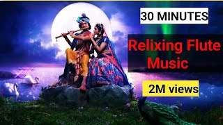 Meditationrelaxing musickrishna flute musicmind ko sant karne ka upaymusic bhajan 2M Views [upl. by Gen]