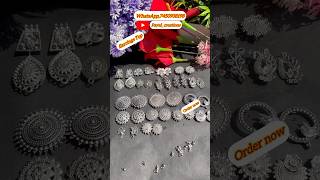 Oxidised earrings Top raw materialsStud ​⁠PCRawMaterials shortvideo material foryou short [upl. by Silda848]