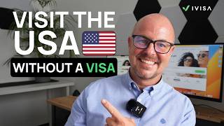 ESTA Application for USA  Travelling to the USA without a Visa [upl. by Tita]