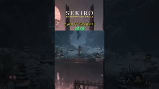 Snake🐍 Monster In The Valley  Sekiro Shadow Die Twice  Part 4  gaming shorts [upl. by Irvine]