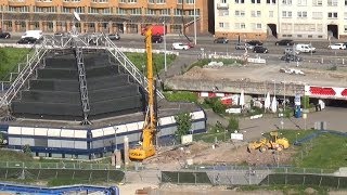 Stand der Arbeiten für Stuttgart 21  Rund um den Bahnhof am 070514  Teil 1 [upl. by Eissahc]