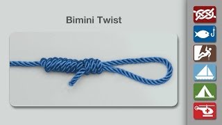 How to Tie a Bimini Twist Knot [upl. by Radack]