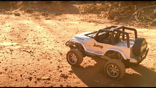 JEEP DE CONTROLE REMOTO NA TERRA [upl. by Burrow]