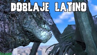 Godzilla Vs Scylla In a Nutshell GxK Meme SfmGodzilla por Titanus Kolasaurus  Doblaje Latino [upl. by Elonore]