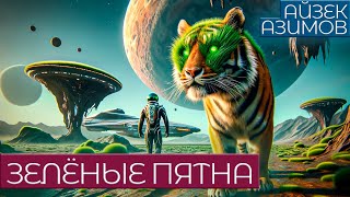 Айзек Азимов  ЗЕЛЁНЫЕ ПЯТНА  Аудиокнига Рассказ  Фантастика [upl. by Hannasus]