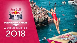 REPLAY Red Bull Cliff Diving World Series 2018 Italy [upl. by Ruel]