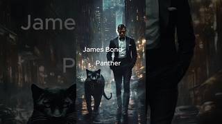 Wait at last🤯💯James BondPanther💀incredible fusion🔥Part143🧬hybridanimalsviral shorts 1nonly [upl. by Leasia]