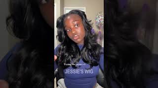 Which style do you like🥰 Jessies Wig wig wigs lacewigs wiginstall wigtutorial wigstyling [upl. by Blondell486]