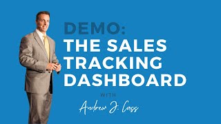 Demo The Sales Tracking Dashboard [upl. by Kate593]