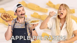 Can This Pro Chef Turn Apple Pie Into Pasta [upl. by Inness351]