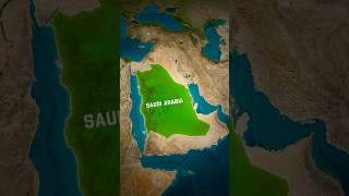 Why was Saudi Arabia never colonized shorts geography [upl. by Ahsaet]