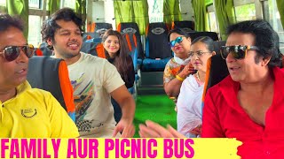 FAMILY IN PICNIC BUS  Hyderabad Diaries [upl. by Krigsman539]