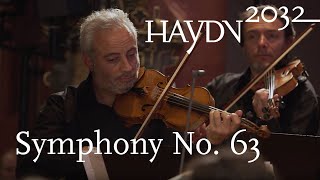 Haydn Symphony No 63  Il Giardino Armonico  Giovanni Antonini [upl. by Pevzner]