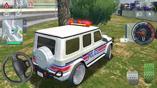 Police sim 2022 cop simulator  Off road police car driving  android gameplay [upl. by Eellac]