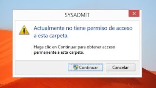Actualmente no tiene permiso de acceso a esta carpeta SOLUCION [upl. by Sipple688]