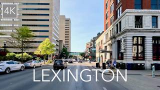 Lexington Kentucky City Driving Tour 4k  Horse Capital of the World Drive [upl. by Reinaldo]