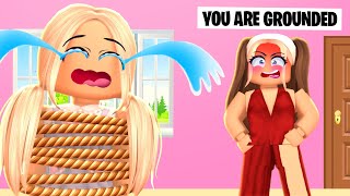 MY MOM HATES ME IN ROBLOX BROOKHAVEN [upl. by Annibo924]