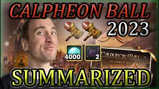 Black Desert Calpheon Ball 2023 Recap By Biceptimus With J Hammers [upl. by Quartana]