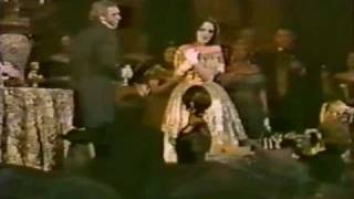 Jaume Giacomo Aragall  La Traviata part 1 of 5  quotBrindisiquot with Cecilia Gasdia [upl. by Fafa]