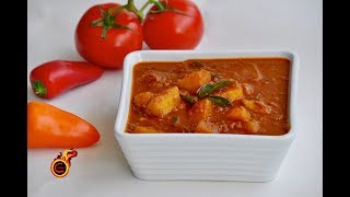 Spicy Urulakizhangu Curry ചിക്കൻ ഇല്ലാത്ത ചിക്കൻ കറി  Spicy Easy Tasty Potato CurryEp366 [upl. by Mellins]