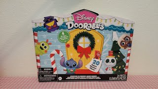 Disney Doorables 2024 Countdown to Christmas Advent Calendar w Exclusives pt1 [upl. by Goldman]