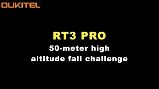 OUKITEL  RT3pro Survives a 50Meter Drop Rugged Tablet’s Extreme Drop Test [upl. by Adnovahs]